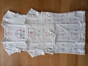 lot de 2 maillots de corps disney 6A-116cm