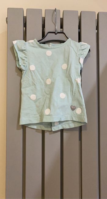 T-shirt bébé fille 1 mois