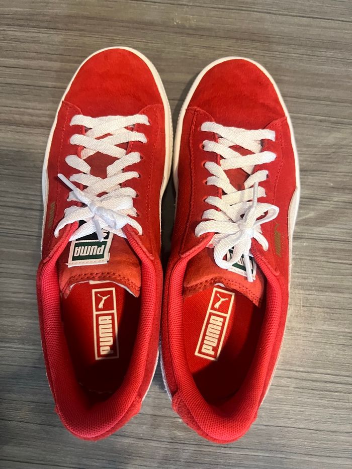 Puma  Suède  Rouge T 38 - photo numéro 3