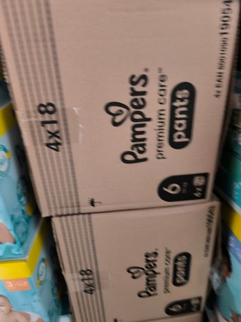 Pampers premium pants taille 6 2 cartons
