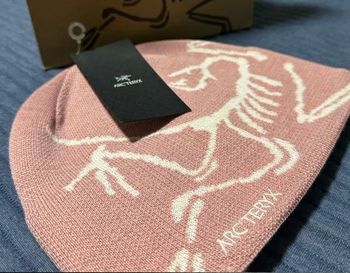 Bonnet Arc’teryx Bird head -  Bliss Pink / Artic Silk