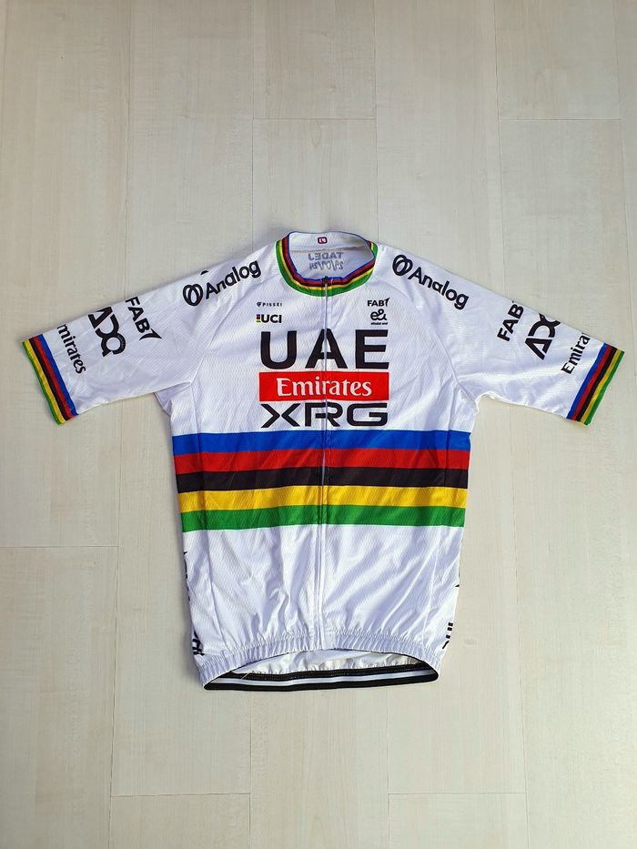 Maillot cyclisme 2025 taille L UAE Team Emirates - photo numéro 3