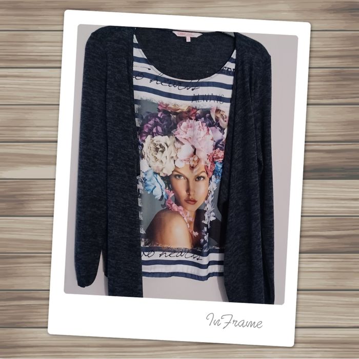 Cardigan femme 2 en 1 taille L neuf