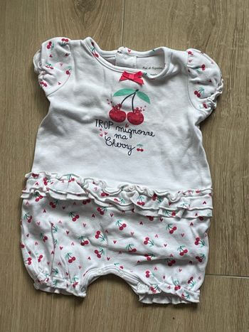 Combinaison bébé fille