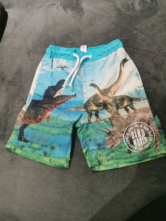 Short de bain dinosaure