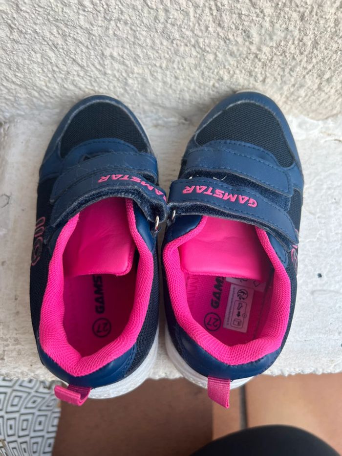 Paire de baskets fille pointure 27 marque Gamstar bon état - photo numéro 3