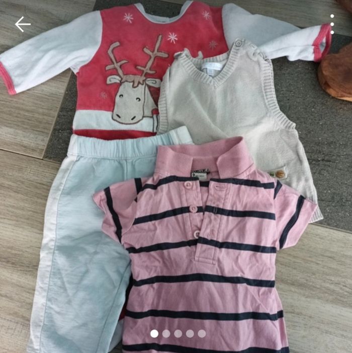 Lot vêtements garçon 9 mois