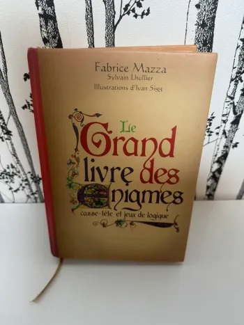 Livre  Le grand livre des énigmes