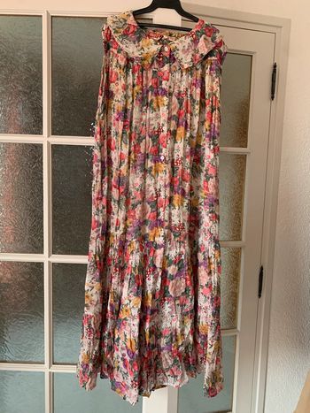robe maternité fleuri très ample taille L