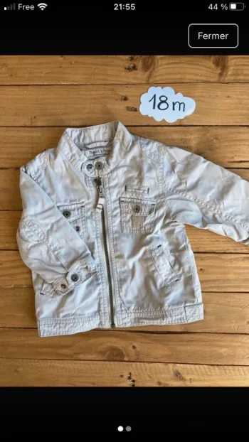 Veste entre saison