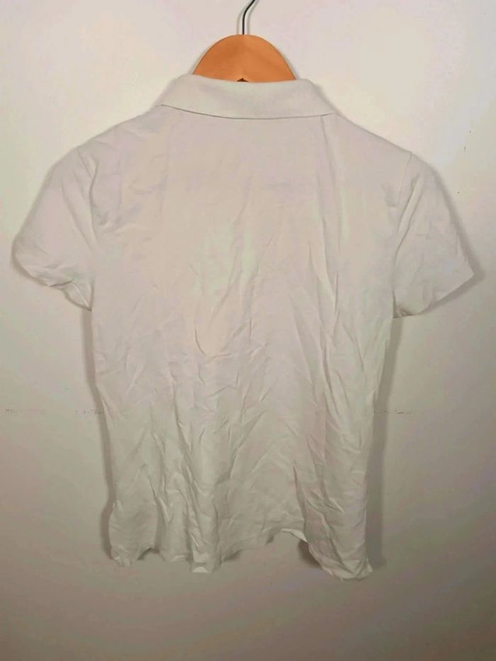 C14 polo blanc Tommy Hilfiger M - photo numéro 2