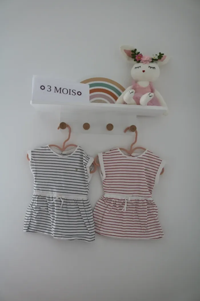 Lot robes été Kiabi 3 mois