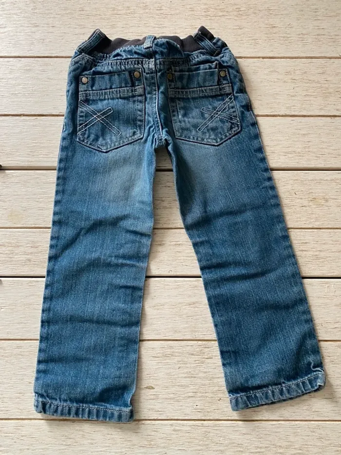 Ensemble Bebe garçon 3 ans pantalon jean , polo et gilet - photo numéro 5