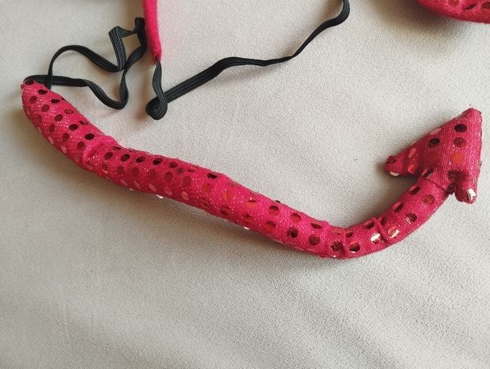 Accessoires déguisement fille petite diablesse - photo numéro 4