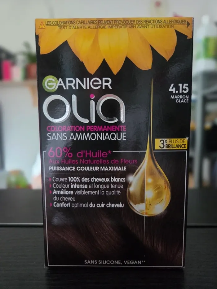 Coloration Marron glacé