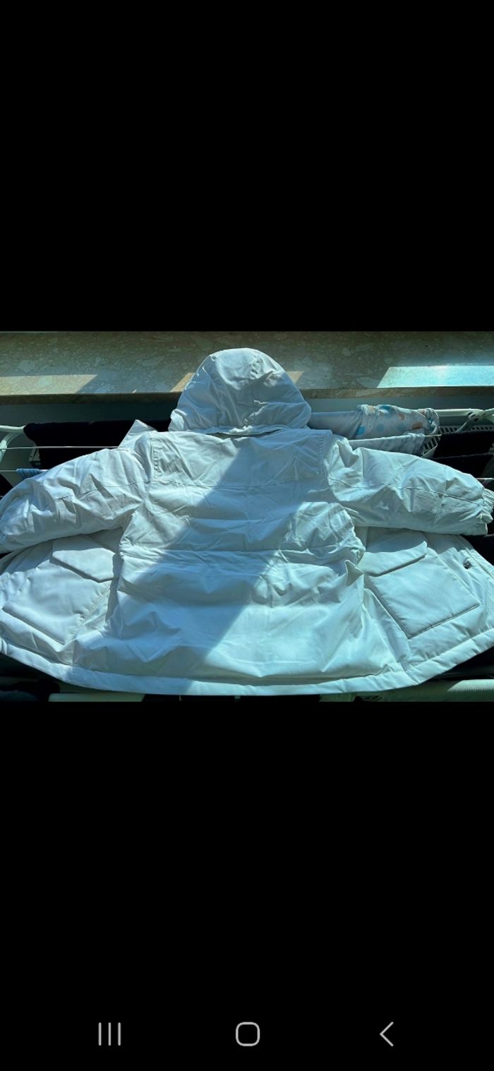 Doudoune blanche Tommy Hilfiger - photo numéro 4