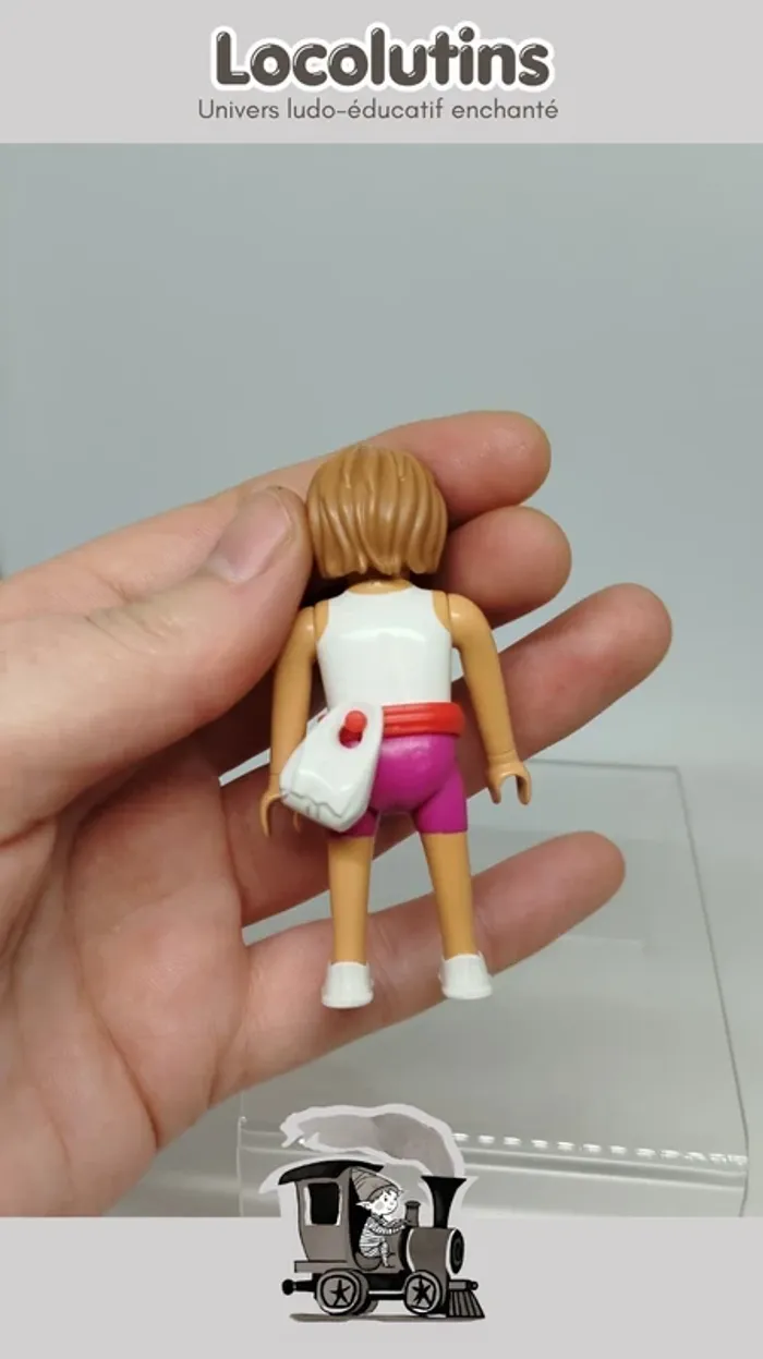 🚂 Figurine ▪ vacancier surfeur Playmobil - photo numéro 3