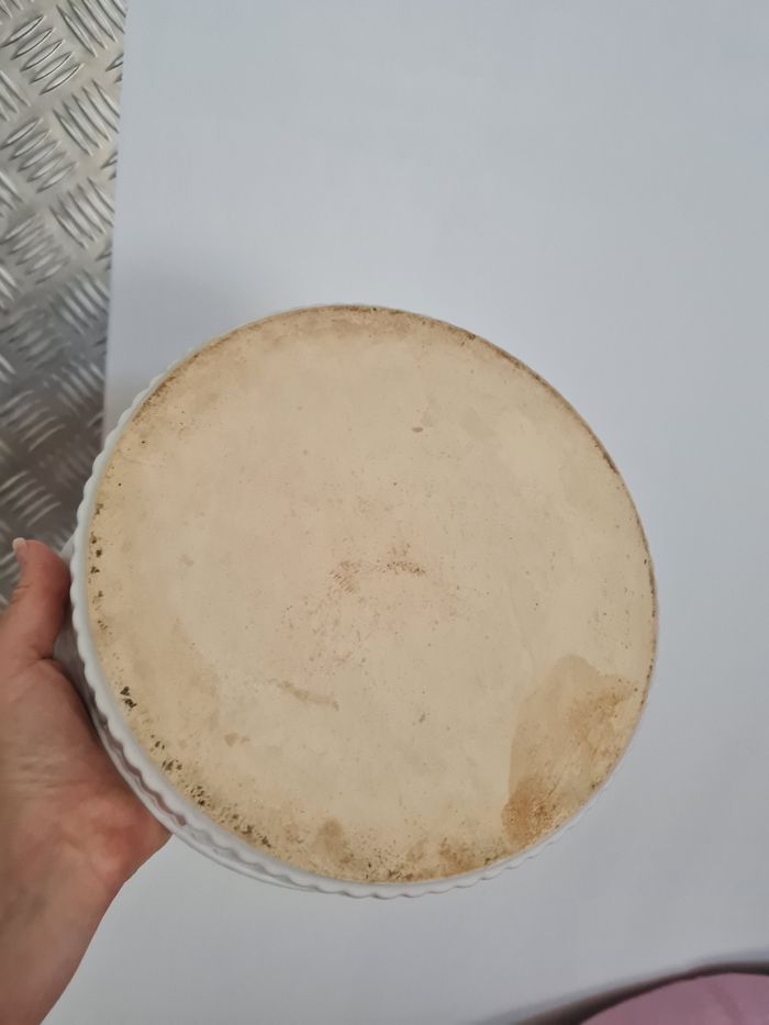 Grand ramequin blanc en porcelaine - photo numéro 4