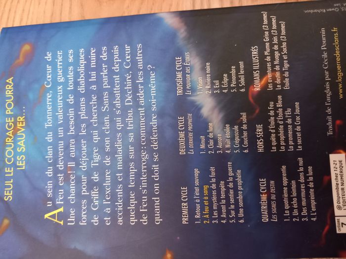 La guerre des clans-Lot de livres - photo numéro 5