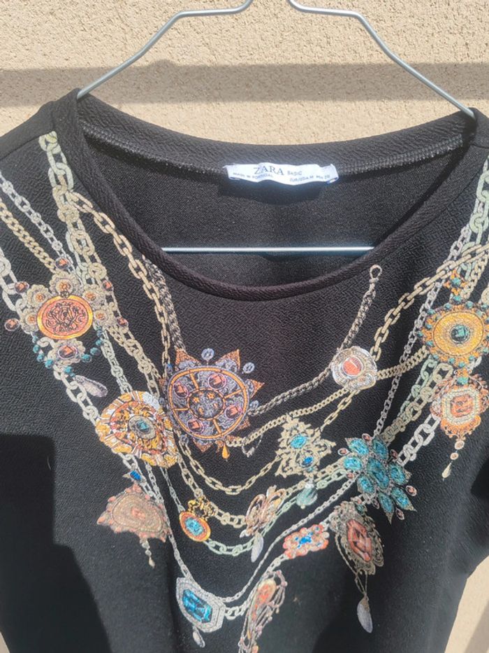 T shirt Zara taille M - photo numéro 3