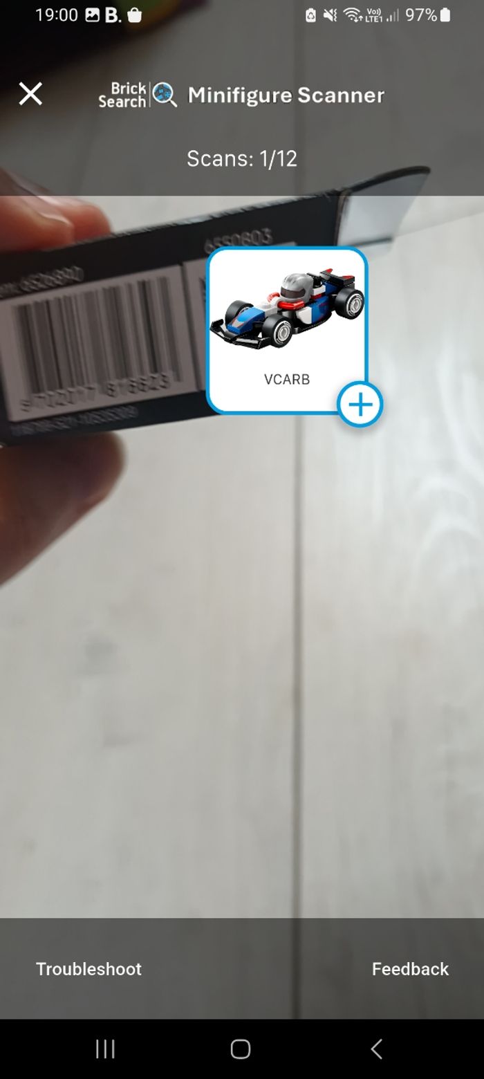 Lot de 6 voitures F1 lego - photo numéro 3