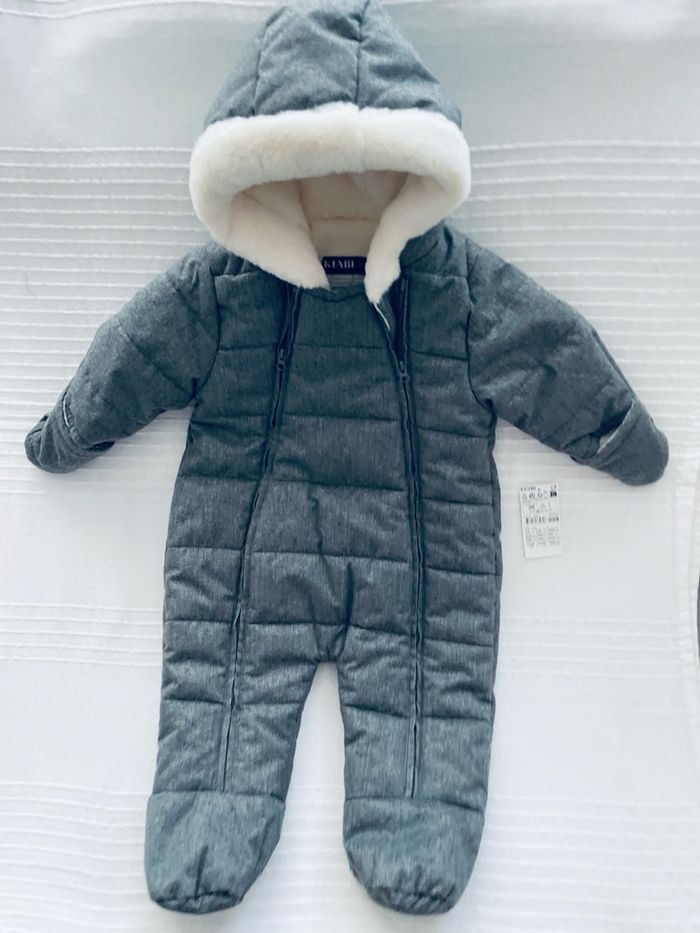 Combinaison gris Kiabi 6 mois