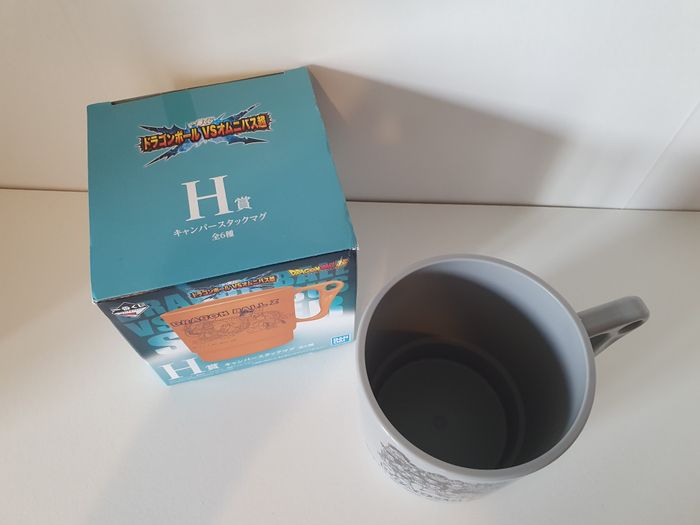 tasse Dragon Ball Ichiban Kuji lot H gris - photo numéro 2