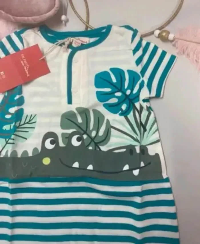 Combinaison bébé garçon (neuf) - Taille 12 mois - photo numéro 2