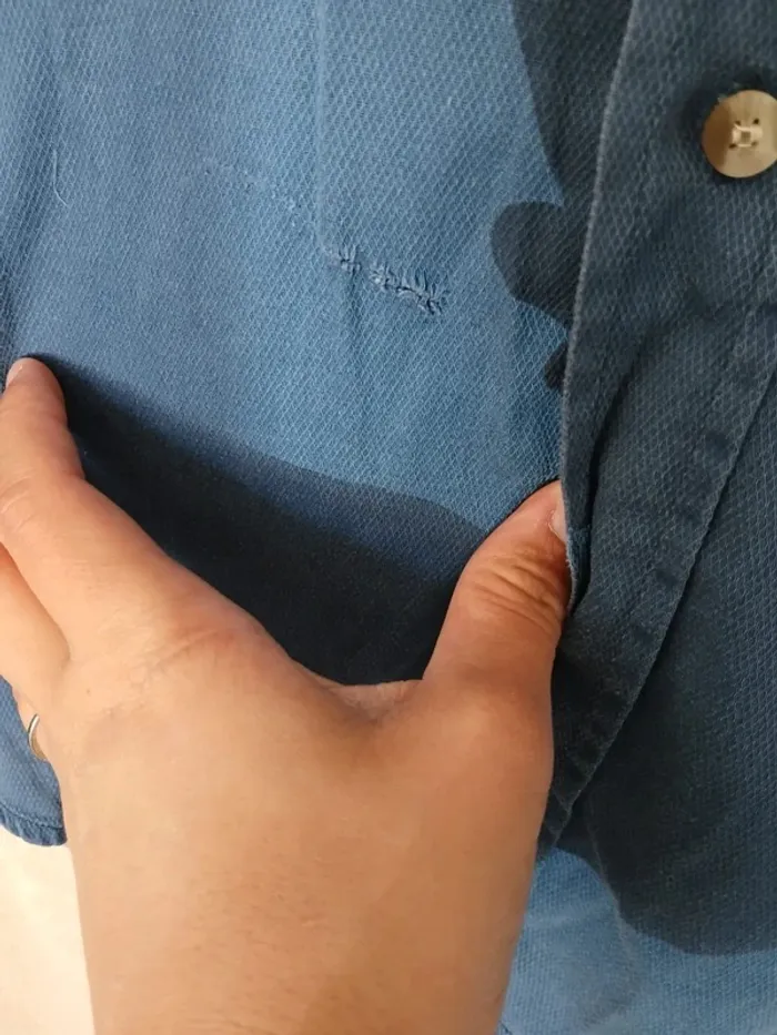 Chemise cacharel bleu L - photo numéro 4