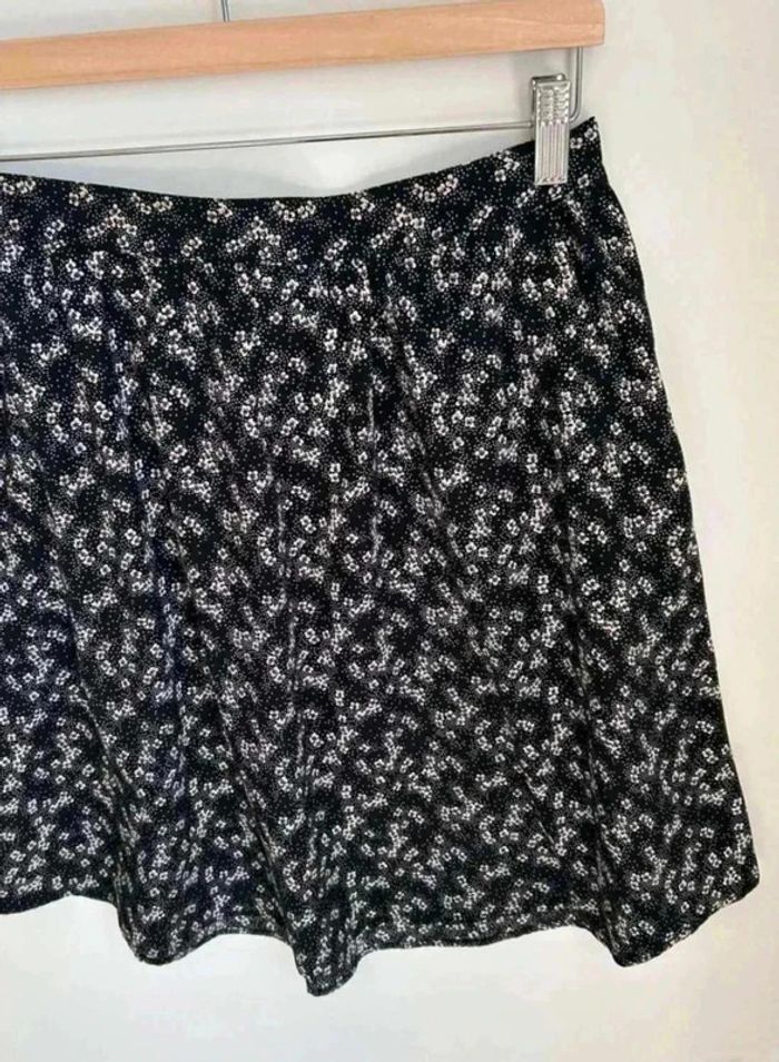 Jupe  noire à  motif