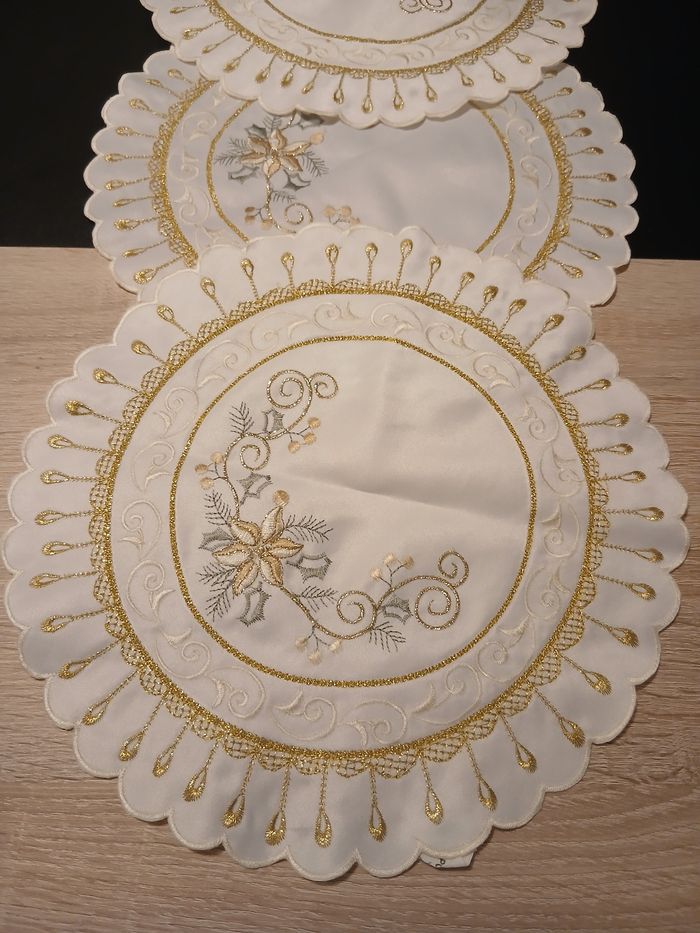 Lot de 3 napperons Boutique Indépendante - photo numéro 2