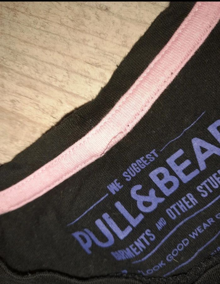 Tee-shirt manches courtes Pull & Bear - photo numéro 4