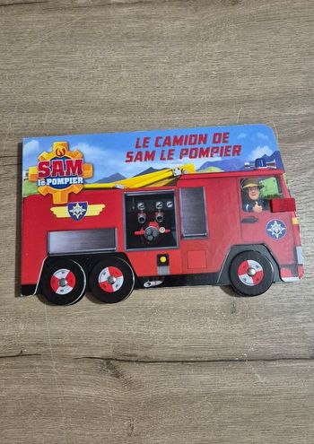 Livre Le camion de Sam le pompier