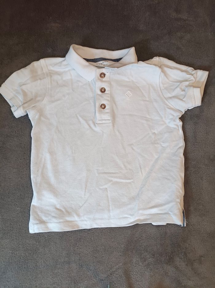 Polo blanc
