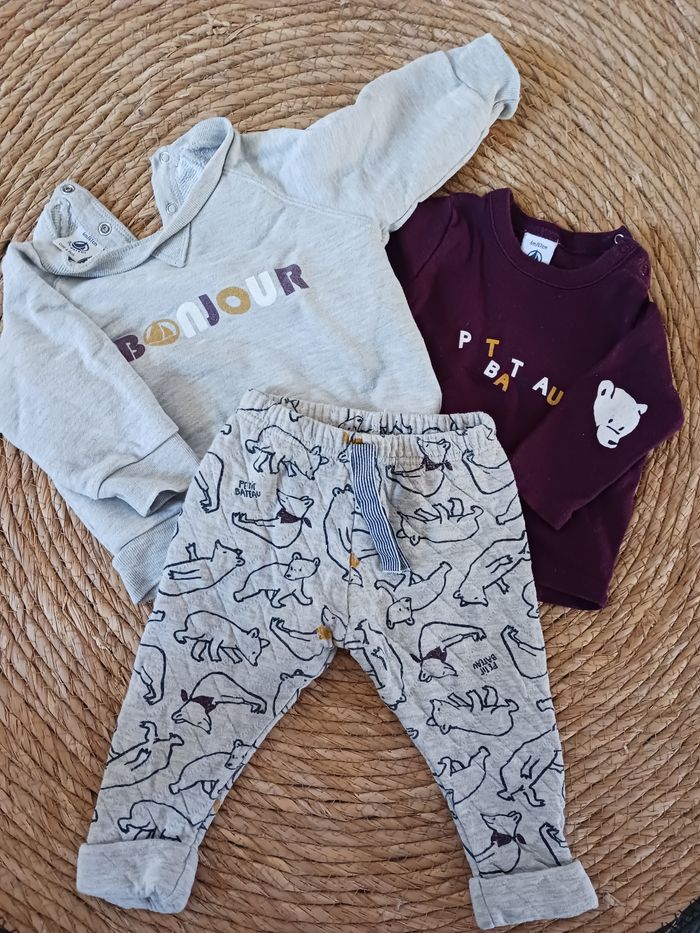 Ensemble petit bateau