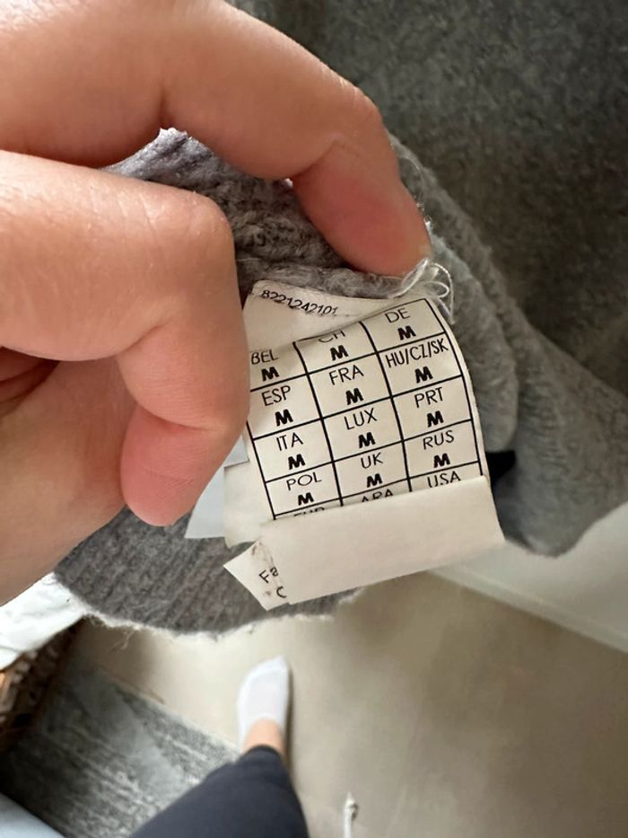 Robe pull PROMOD grise - photo numéro 3