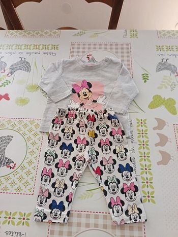 Ensemble Disney Baby Minnie taille 3 mois