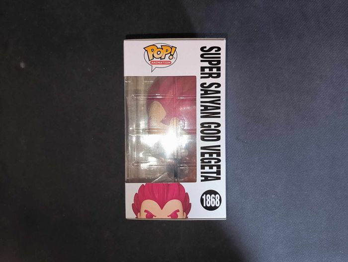 Figurine Funko Pop / Super Saiyan God Vegeta 1868 / Dragon Ball Super / Spécial édition - photo numéro 3
