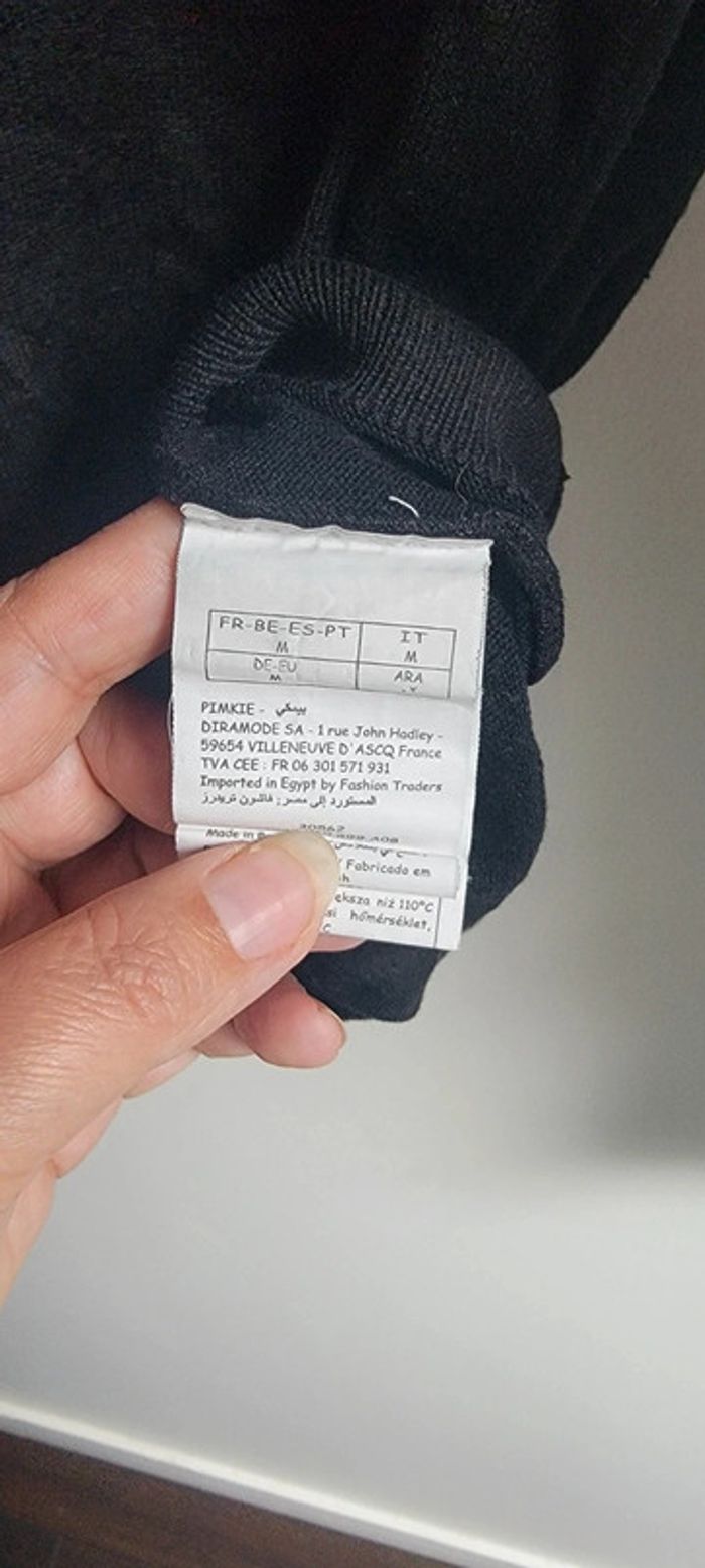 Pull noir taille M pimkie - photo numéro 4
