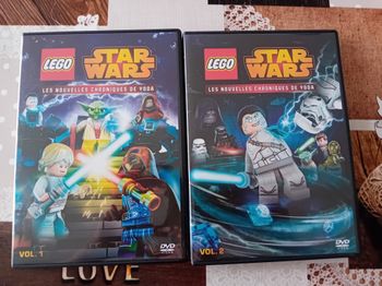 Dvd Star Wars les nouvelles chroniques de Yoda vol 1 et 2