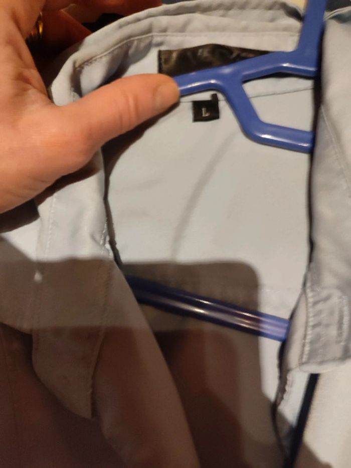 Chemise homme bleu L - photo numéro 3