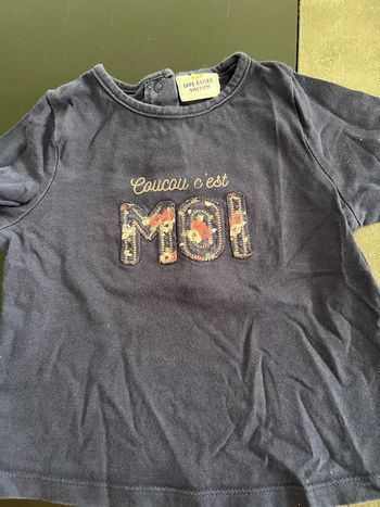 Teeshirt ML 9 mois