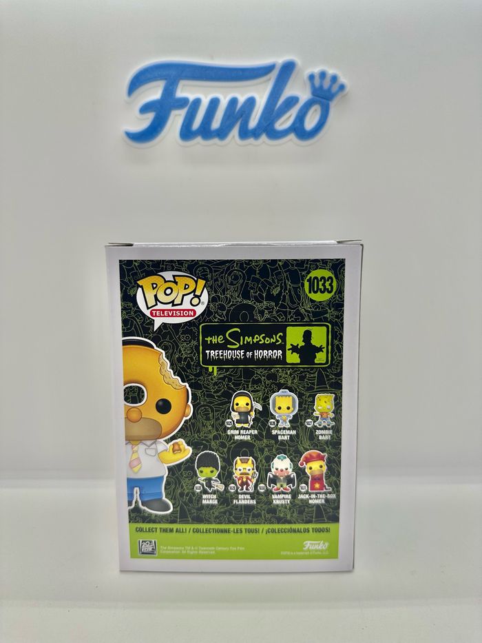 Funko Pop The Simpsons Donut Head Homer 1033 Hot Topic Exclusive 🇺🇸 - photo numéro 4