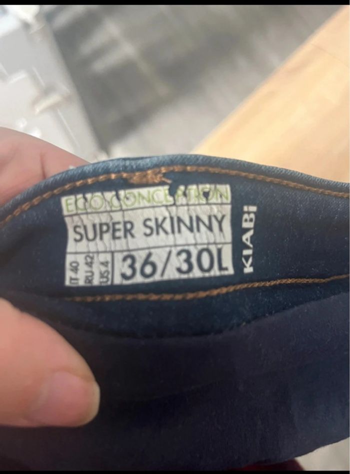 Jean de grossesse super skinny taille 36 - photo numéro 2