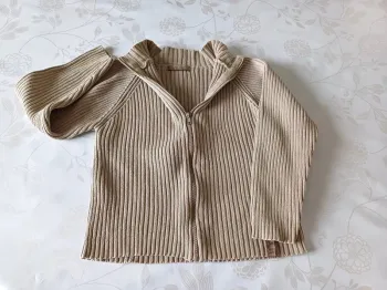 Gilet zippé 8 ans YCC