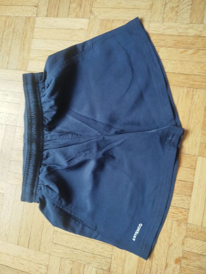 Short garçon Decathlon bleu marine 8 ans