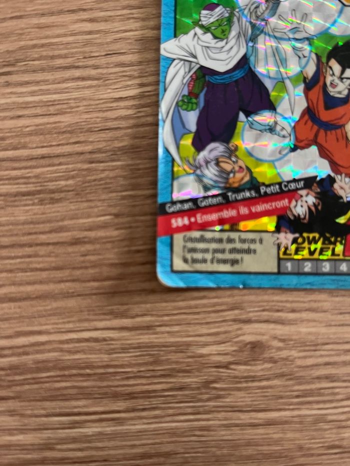 Carte prisme 584 Dragon ball Z Carddass Bandai - photo numéro 2