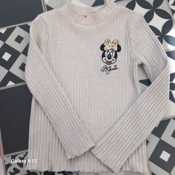 Tee shirt manches longues minnie