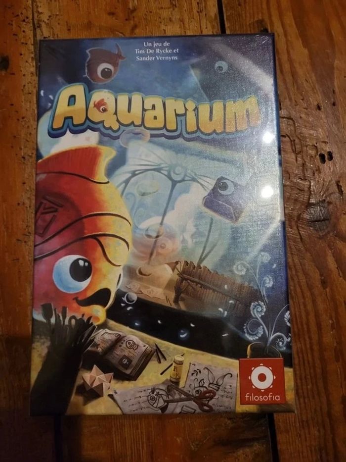 NEUF sous blister Aquarium jeu de société Zman Games