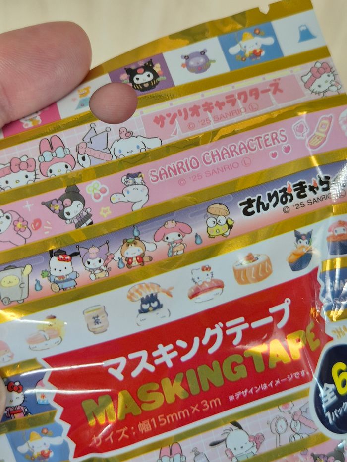 Masking tape Sanrio : Thème Japon - photo numéro 3